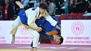 - 90 kg Semi-Final fight - Sanshiro MURAO vs Davlat BOBONOV | Antalya Grand Slam 2024