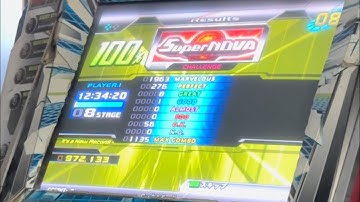 DDR SuperNova 2 Arcade [ SuperNova Course 100% ] update score !