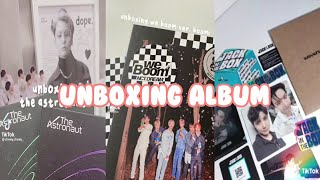 unboxing album kpop 🧸🎀 tiktok compilation💫