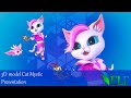 Cat Mystic 005 Presentation #animal #3D #Cartoon #lowpoly #Character #cat #casual #rigg #furry #cute