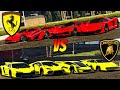 GTA 5 - Ferrari VS Lamborghini | Which Brand is Faster? (Grotti VS Pegassi)