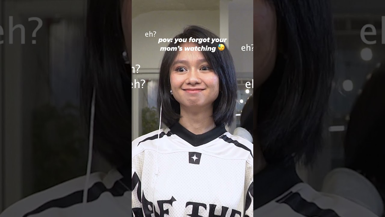 pov: you forgot your mom's watching 🫢 