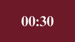 30 Second Timer ⏱️ | Silent Countdown 
