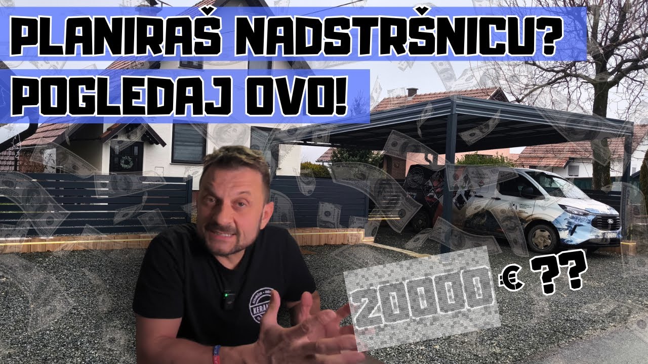 Koliko košta izrada nadstrešnice i ograde? | Cijeli proces i troškovi