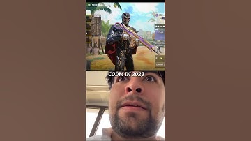 CODM 2023 vs CODM 2019 😌 #codmobile #skortz #callofduty #shorts