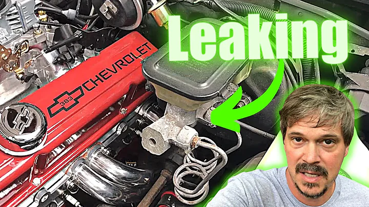 Master Cylinder Leaking Brake Fluid - How To Fix EASY