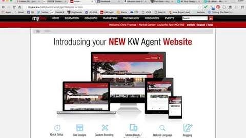 New Agent Website Setup | KW Placester Website