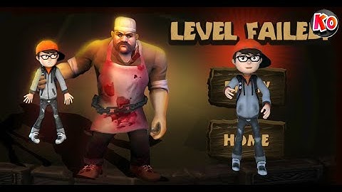 Scary Butcher 3D Puzzle Game To Escape More LvL #2 Android\IOS Gameplay