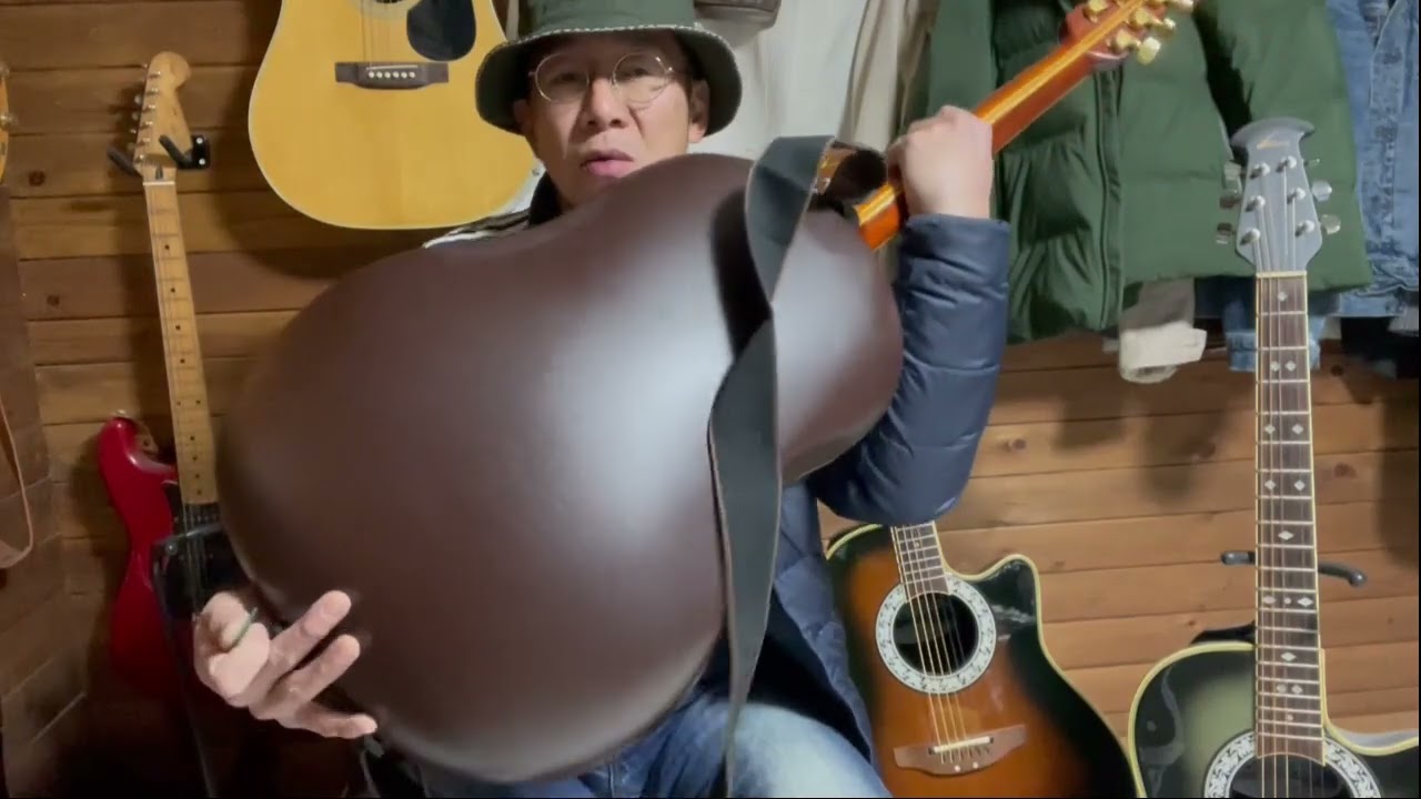ovationギター紹介 シゲさん趣味の部屋 CC57、1527、1127 - YouTube