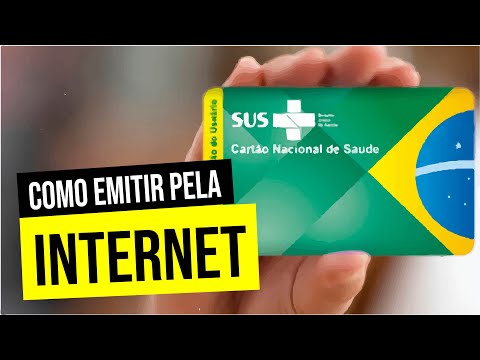 Como EMITIR o CARTÃO DO SUS pela INTERNET 2022