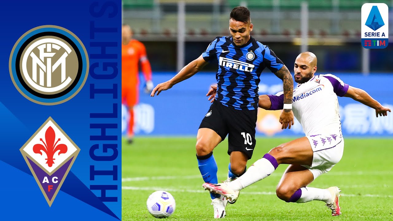 Inter 4-3 Fiorentina | Late Goals From Lukaku and D'Ambrosio Ensure Win for  Inter | Serie A TIM - YouTube