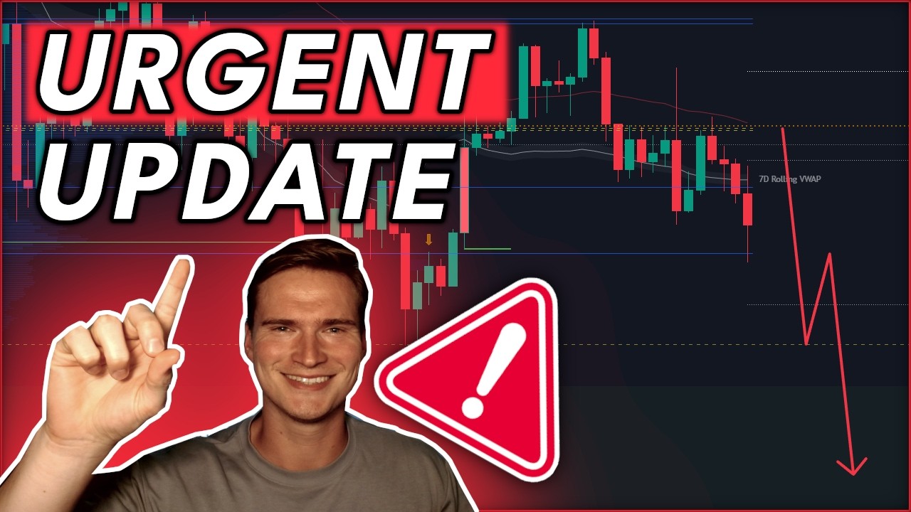 If This Level BREAKS We Will CRASH!🚨 (Urgent Crypto Market Update)