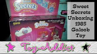Sweet Secrets Purse Play Park Play Set 1985 Unboxing Girl s Transformers Toy-Addict