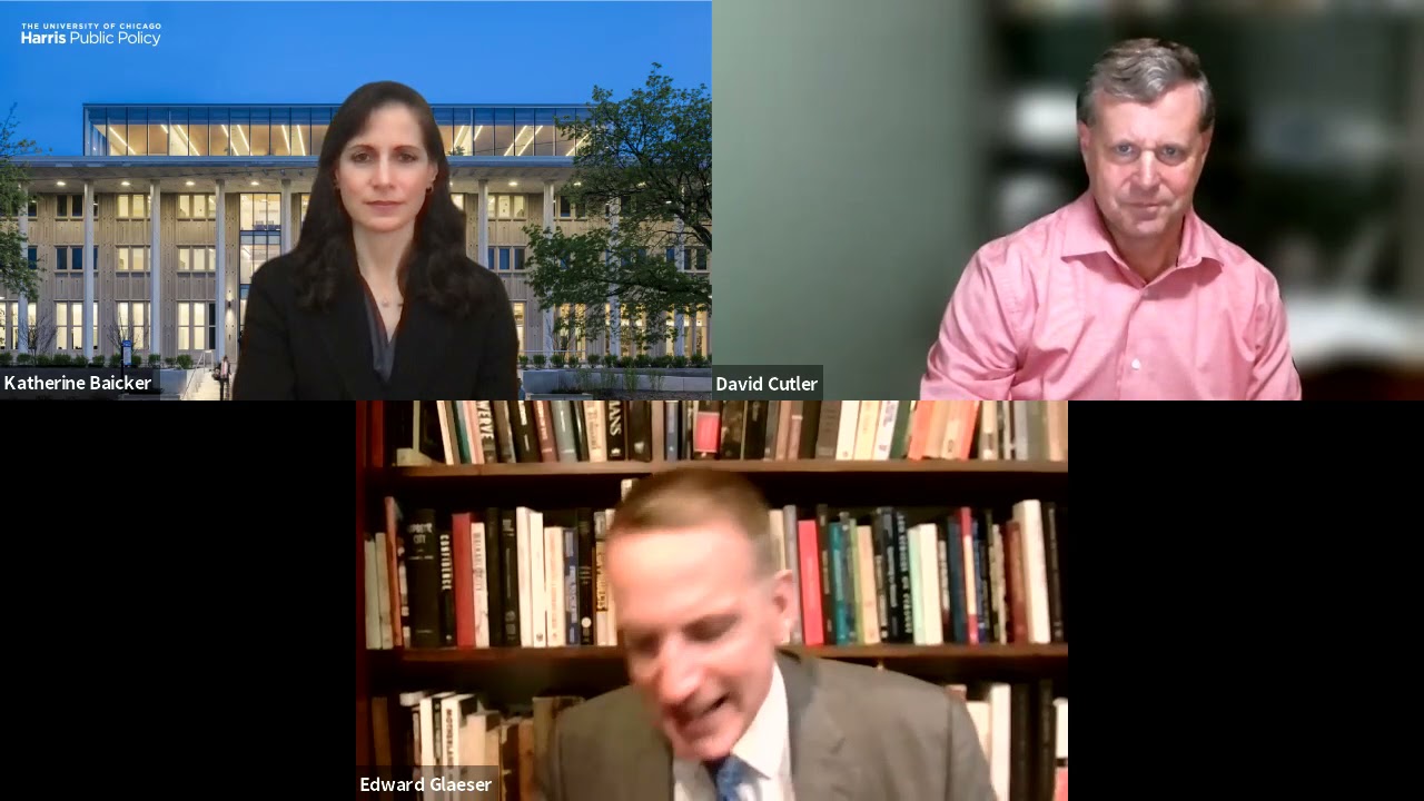 Edward Glaeser and David Cutler discuss "Survival of the City" with Katherine Baicker