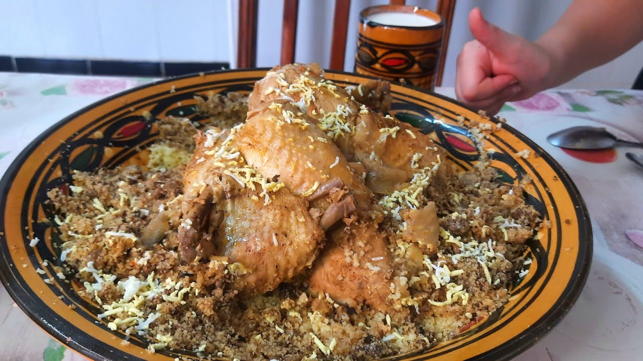 كسكس بالمعمر المستغانمي | عمري ماكليت هذا الطعام ومين ذقته عشقته 😍👌| كشفتلكم على سر البنه