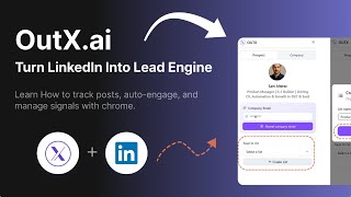 How to use OutX.ai's Chrome Plugin | Best for LinkedIn Tracking