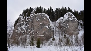 Поездка до Говорливого Камня через переправу. Март 2024