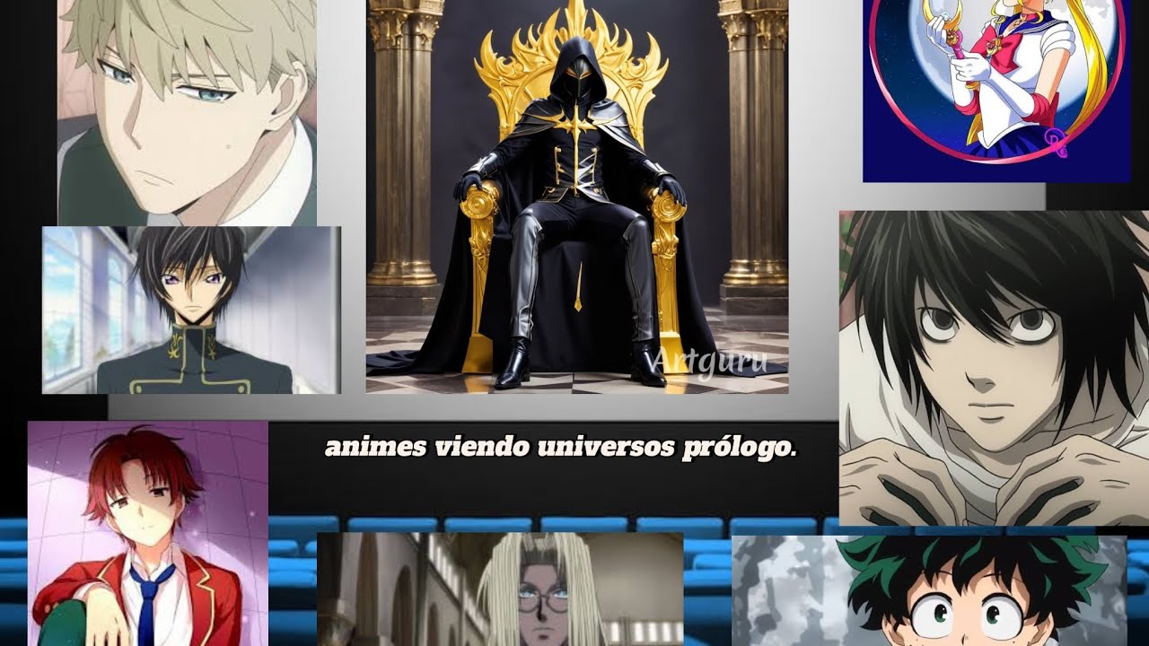 animes viendo universos prólogo.