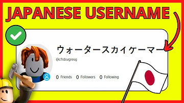 How To Put Japanese Letters On Roblox Display Name