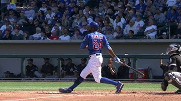 CWS@CHC: Fowler blasts a solo homer to right field