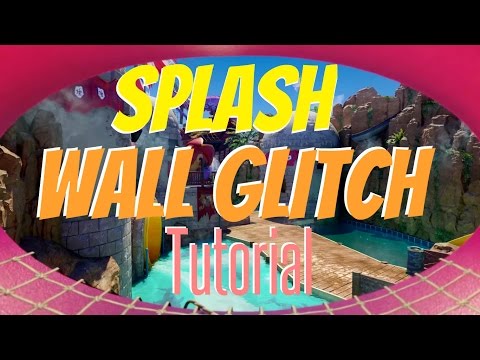 Black Ops 3 - Splash Wall Glitch Tutorial (Get On Top Of The Map)
