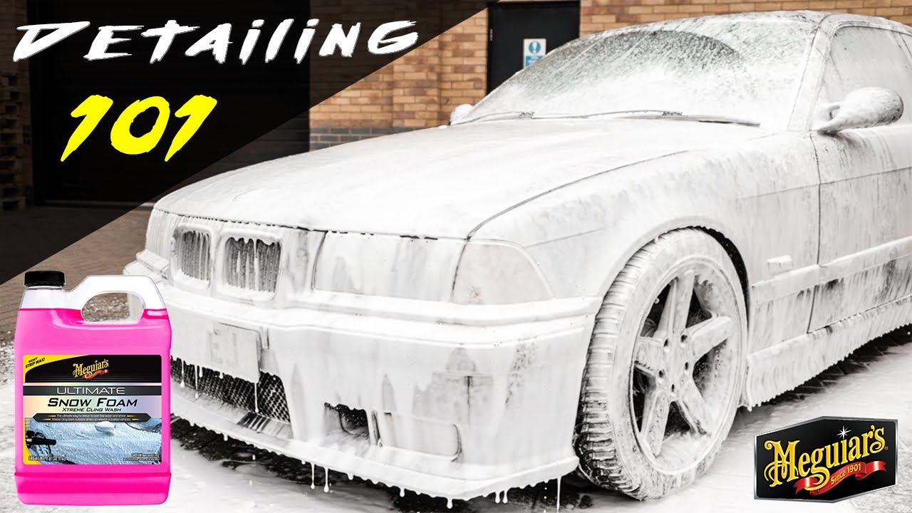 Everything you need to know about the NEW Meguiars SNOW FOAM - Detailing  101 EP.11 