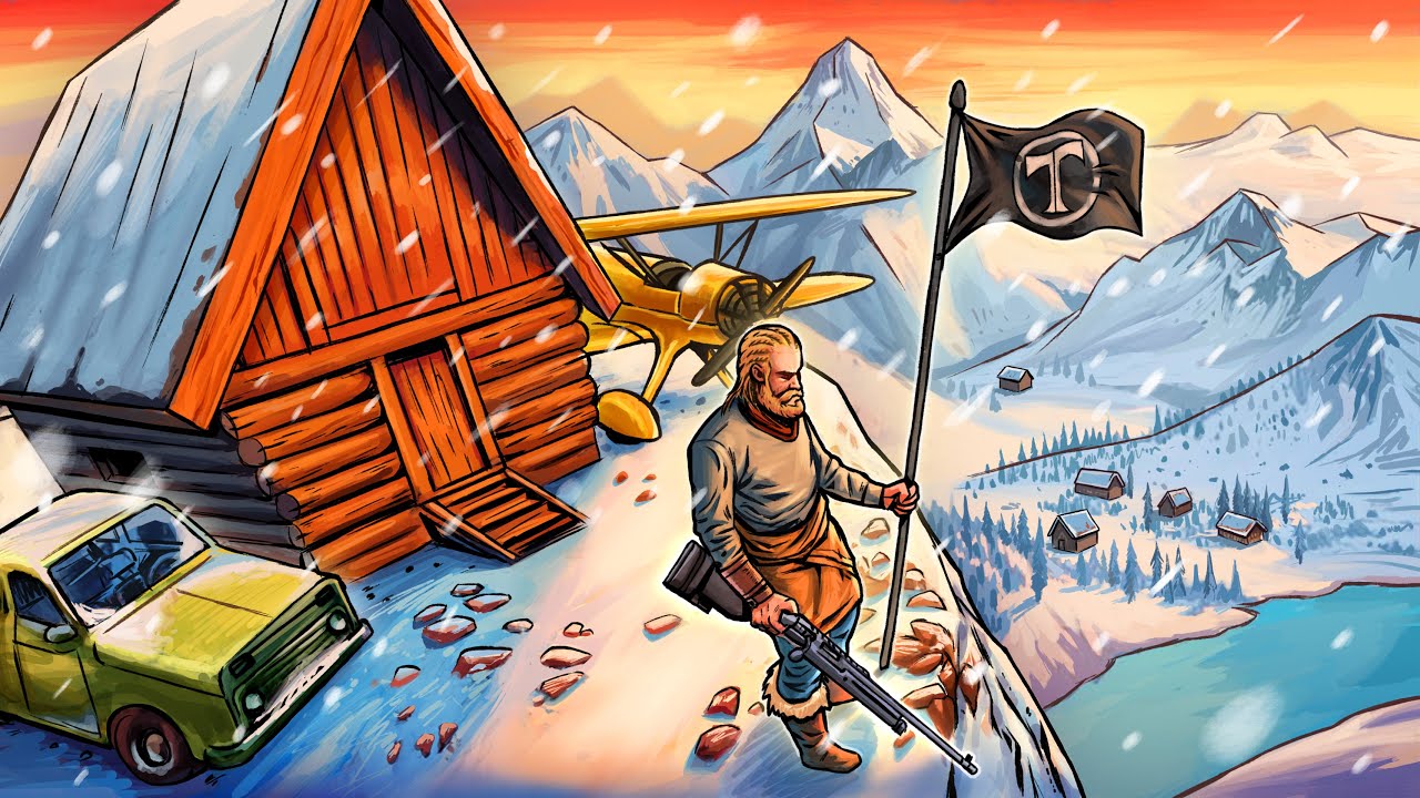 Building a MOUNTAIN BASE in SCUM...