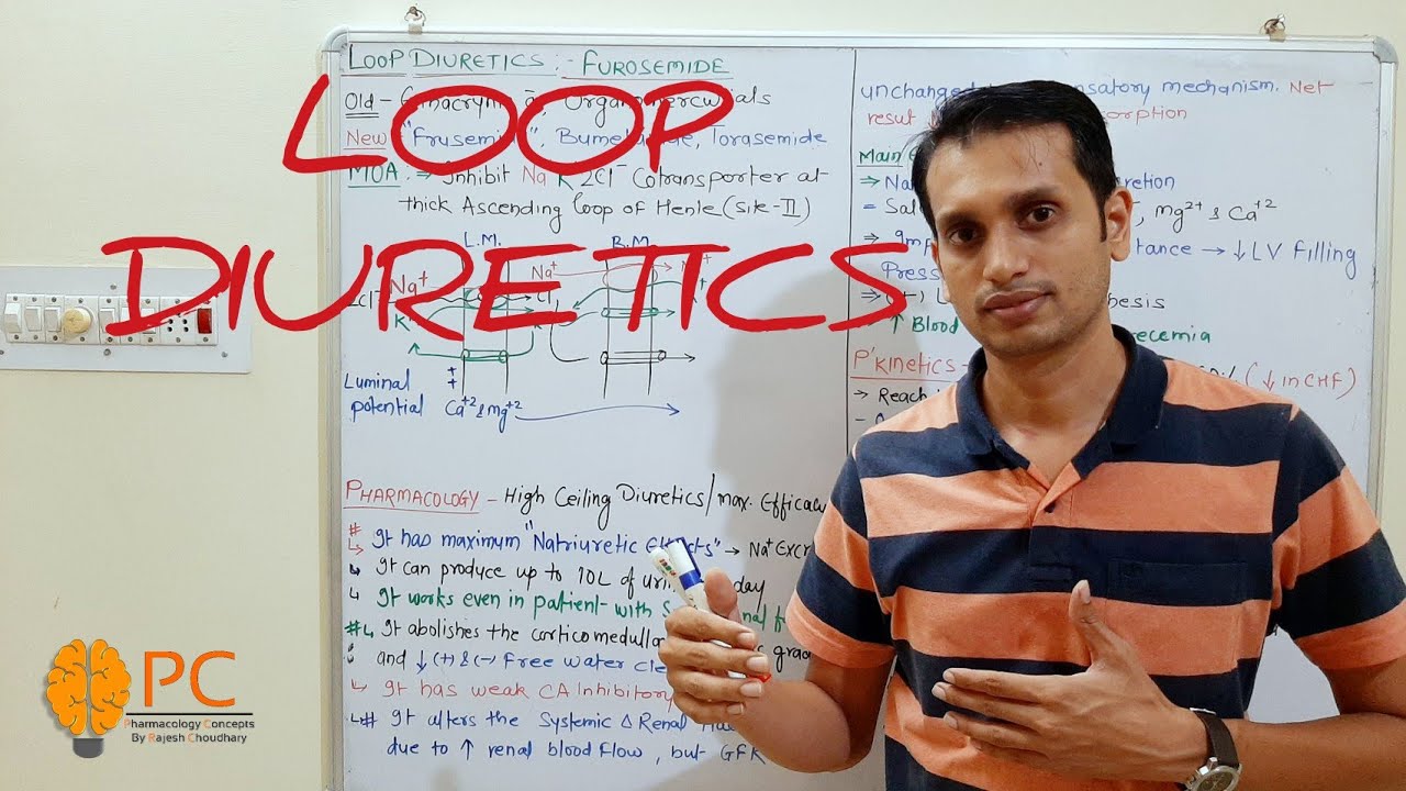 Loop Diuretics Pharmacology High Ceiling Diuretics