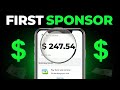 How I Got Sponsorship With Just 700 Subscribers!🤯