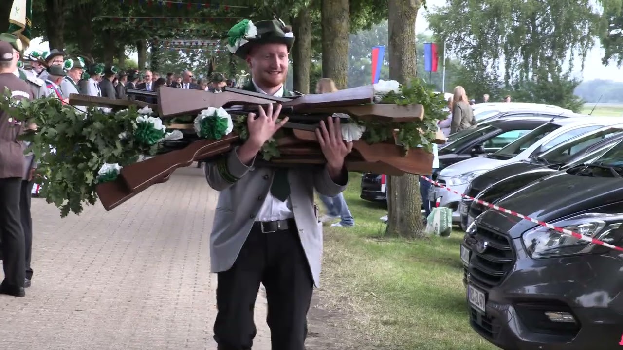 Schützenfest in Langwege 2025 - Umzug Teil 2