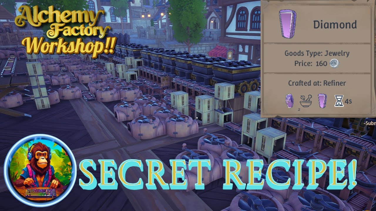 Мастерская алхимической фабрики, Алмазы!