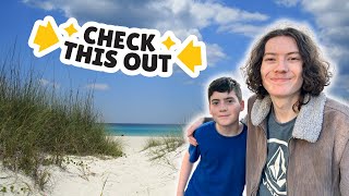 WE FOUND A SECRET HIDDEN BEACH! screenshot 3