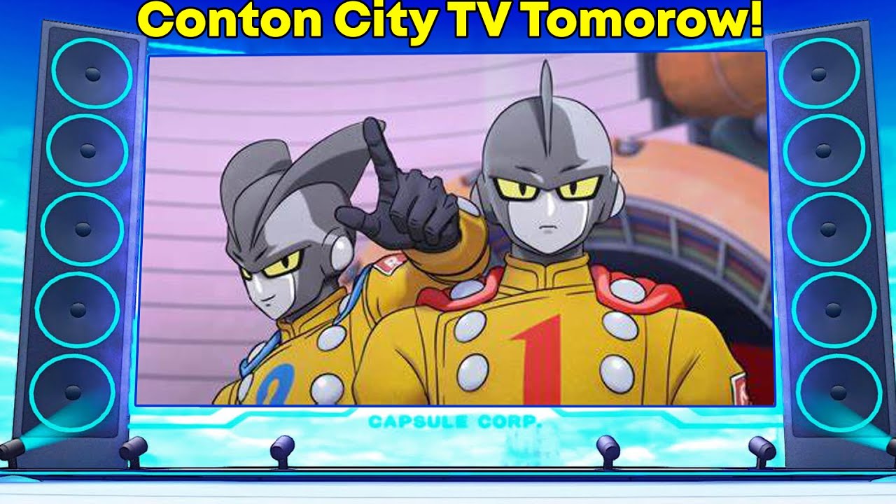 NEW DLC 15 Conton City TV Scheule Confirmed! Dragon Ball Xenoverse 2