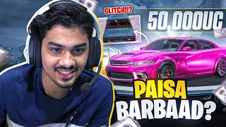 54,000 UC FOR NEW CAR SKIN IN BGMI | EPIC CRATE OPENING