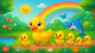 Five Little Ducks – Engaging Kids Song with Counting