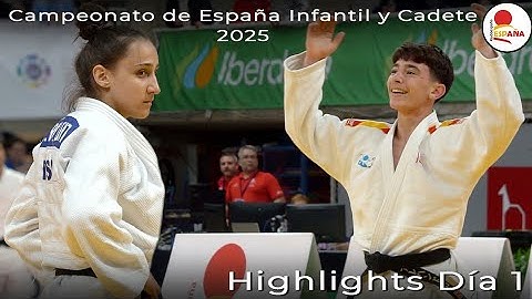 Campeonato de España de Judo Escolar 2025 - Día 1