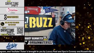 Details #DriveTimeSports with Randy Rainwater and Rick Schaeffer LIVE in the EatMyCatfish Studio News
