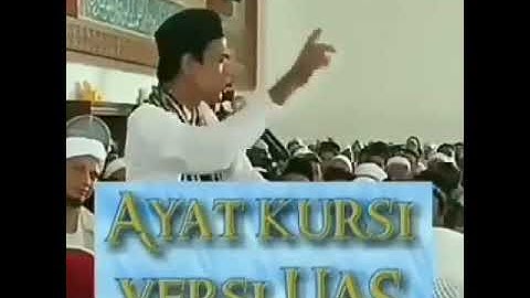 Merdunya suara Bacaan Ayat kursi UAS "Ustadz Abdul Somad, Lc., MA