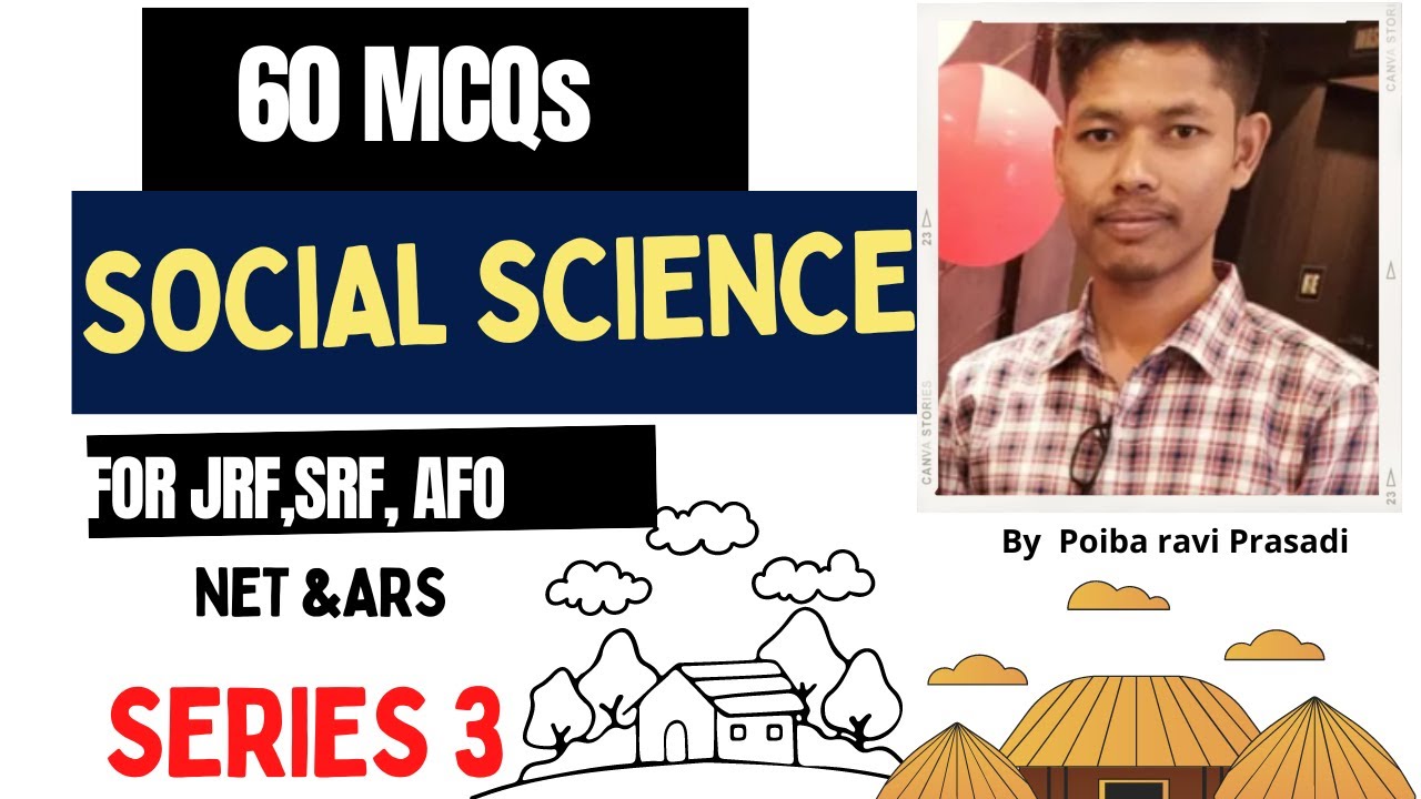 Test Series  3 for social Science ICAR-JRF,SRF,NET