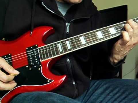 stormy monday blues with my jay turser JT-50 custom sg. song by T bone walker