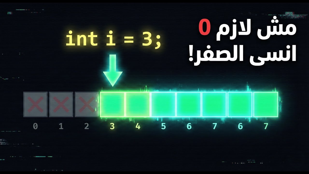 هو لازم الـ Loop تبدأ من الصفر؟ (اكسر القاعدة في C++) 🚫0️⃣
