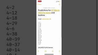 Daily boooom predictions for 07 March 2022 for lunchtime and teatime UK49s #teatime #lunchtime