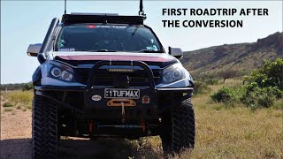 Dmax First Big Road Trip after the conversion | Heading north of WA | PT 1