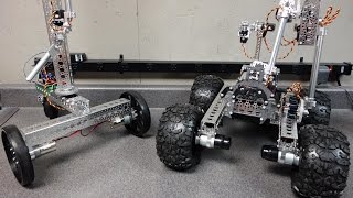 Servo City NOMAD Robot suspension, pan & tilt and tow hook