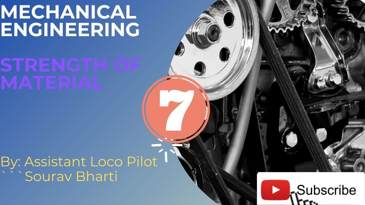 SOM||Lecture-7||Strength of material|| R S khurmi objective Discussion|| For all technical exams ||