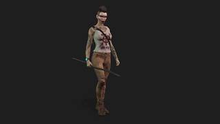 iClone 7 - Walking Test 1
