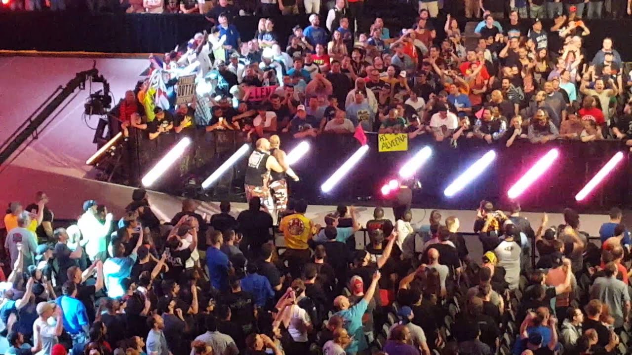 Enzo Amore And Big Cass Live Debut On Wwe Monday Night Raw 04 04 16 Youtube