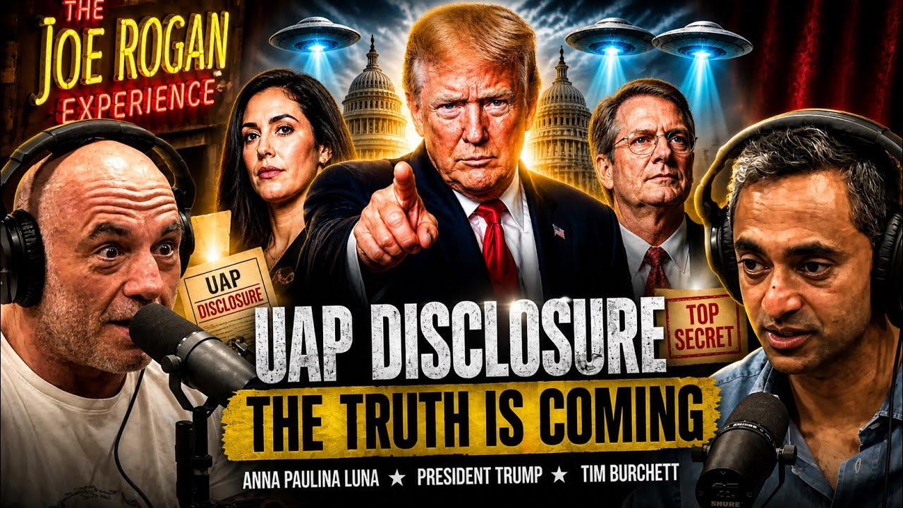Trumps UFO Disclosure Could Be Crazier Then We Think | Joe Rogan & Chamath Palihapitiya