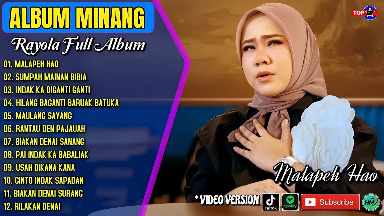Album Rayola || MALAPEH HAO - SUMPAH MAINAN BIBIA - Lagu Minang Terpopuler 2025 - Viral Tiktok