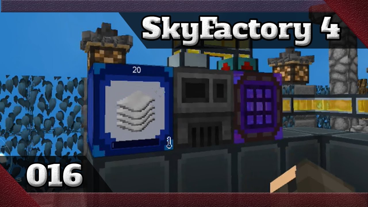 Sky Factory 4 Ep16 - Começando o Industrial Foregoing [PT/BR] - YouTube